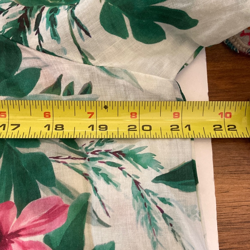 Johnny Was embroidered square neck peasant top boho NWT - Picture 13 of 14